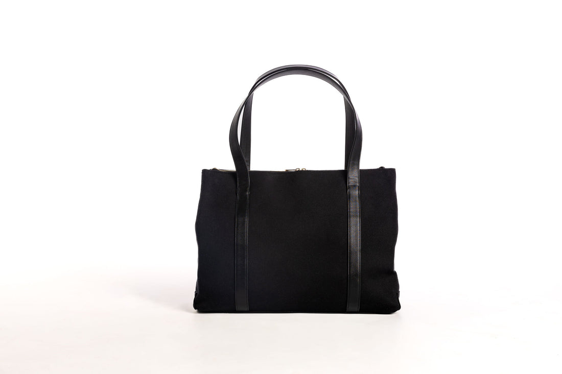 Gigi Laptop Tote Bag - Onyx