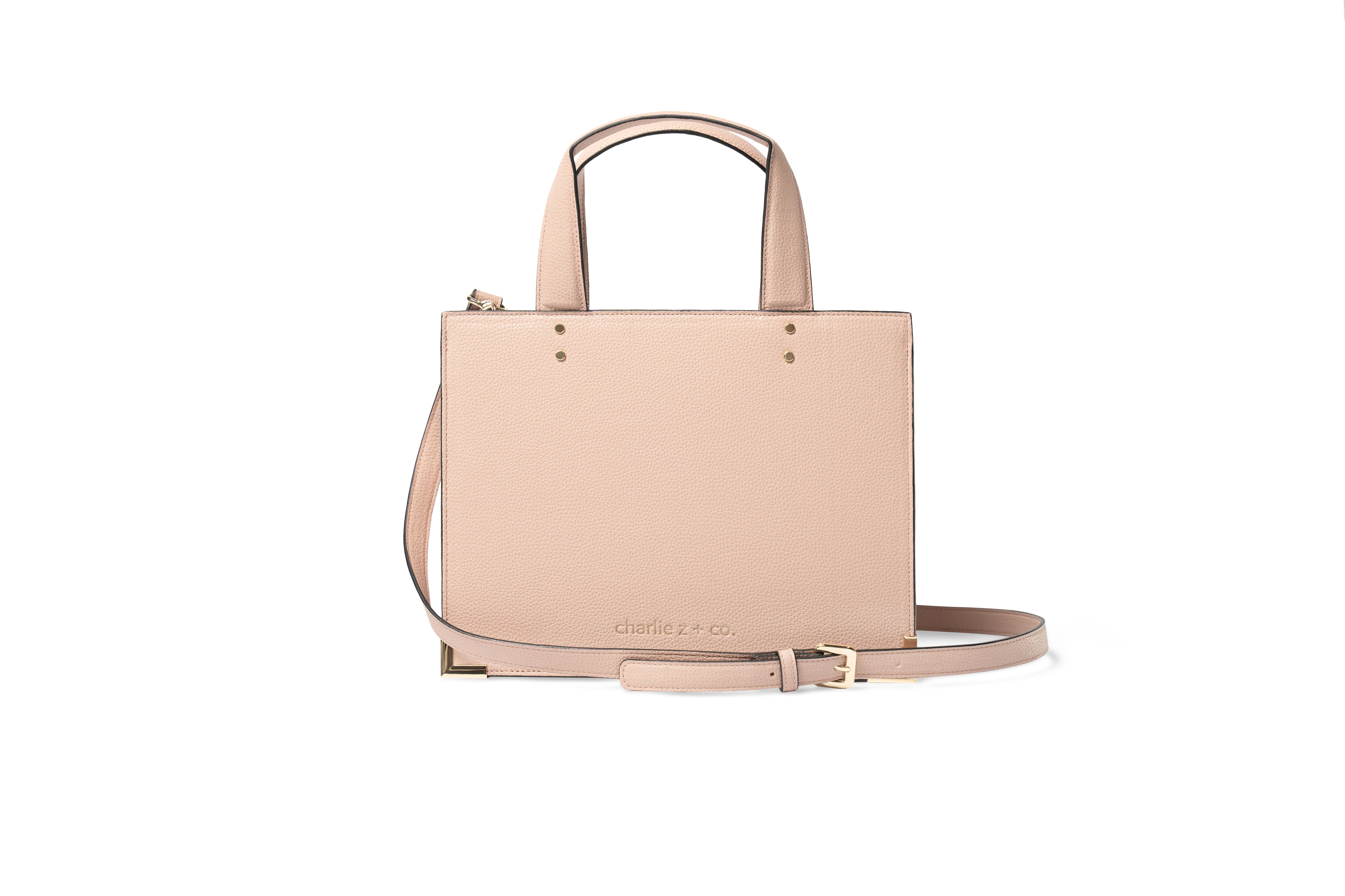 Blush Stone Charlie Wireless Charging Bag