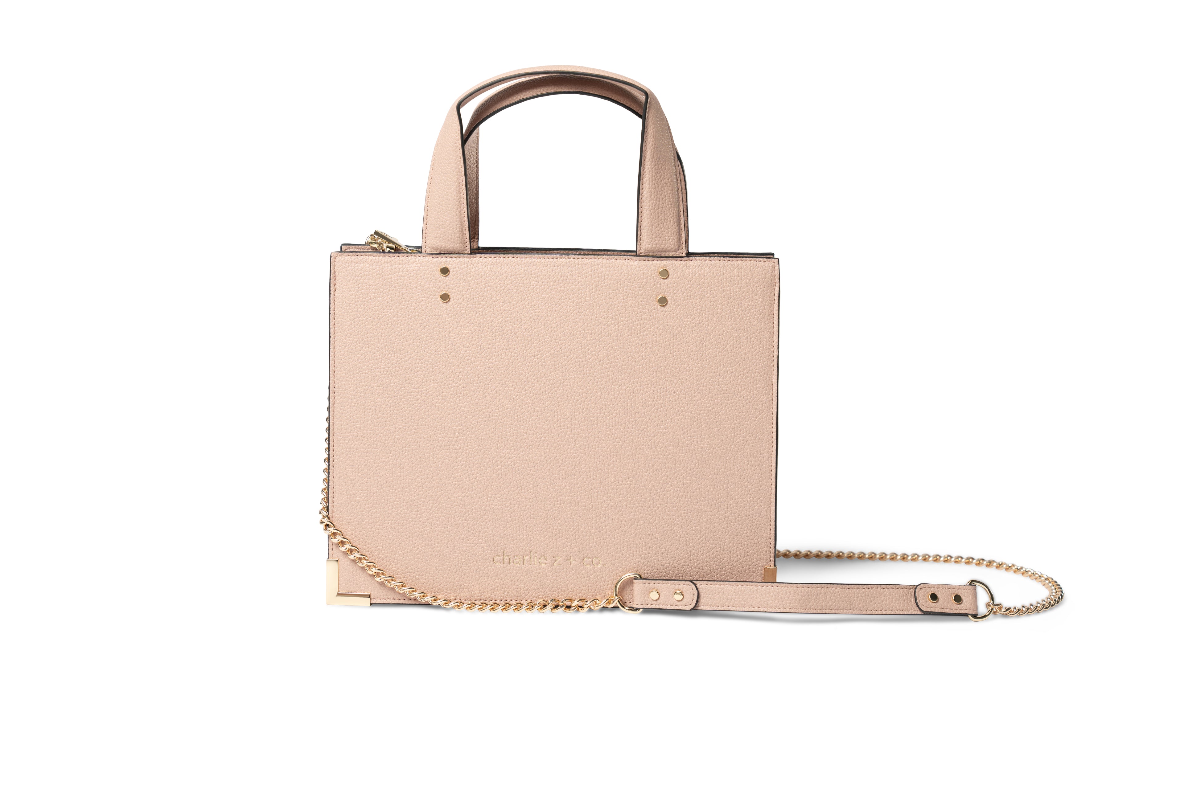 Blush Stone Charlie Wireless Charging Bag