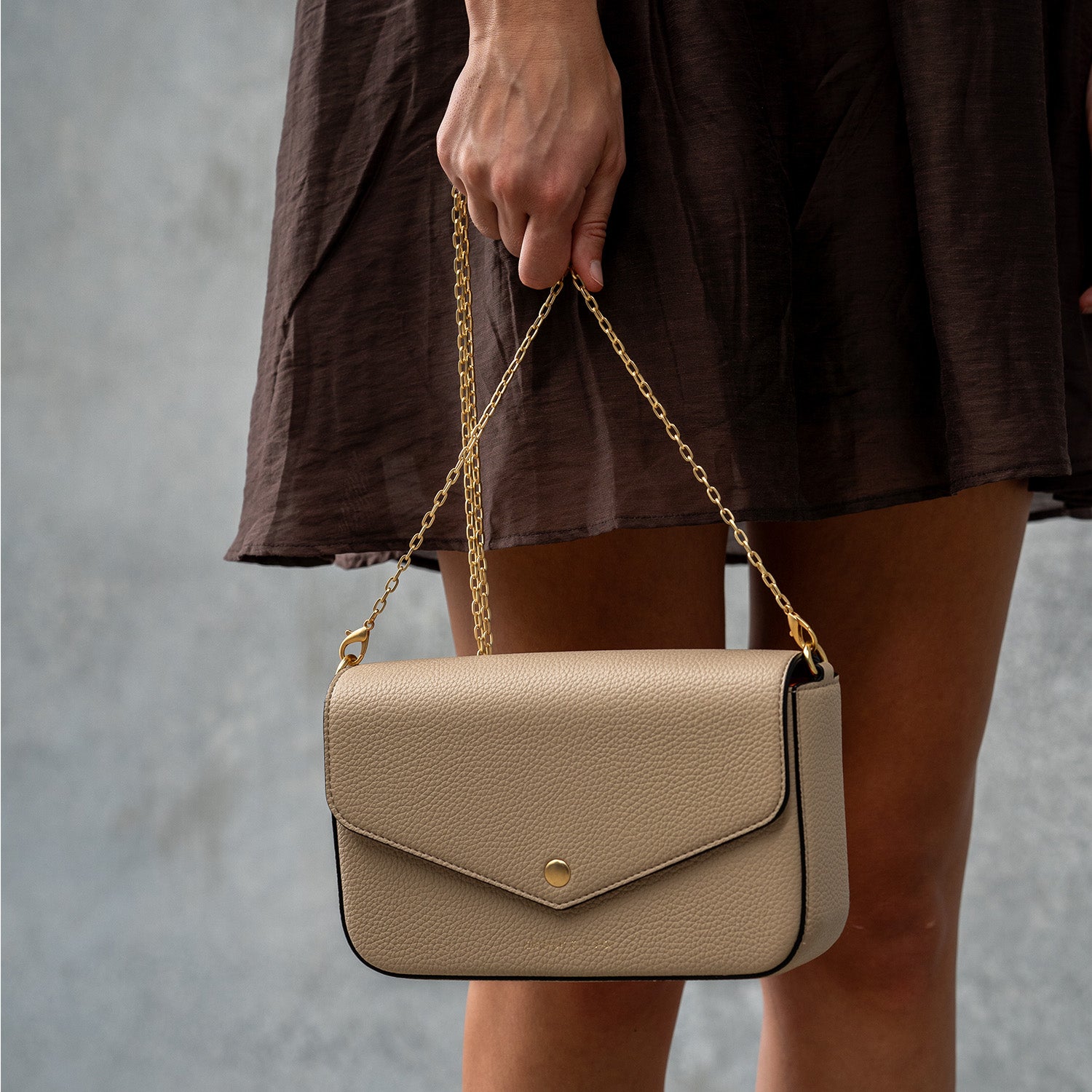 Sand Stone Zara Wireless Charging  Bag