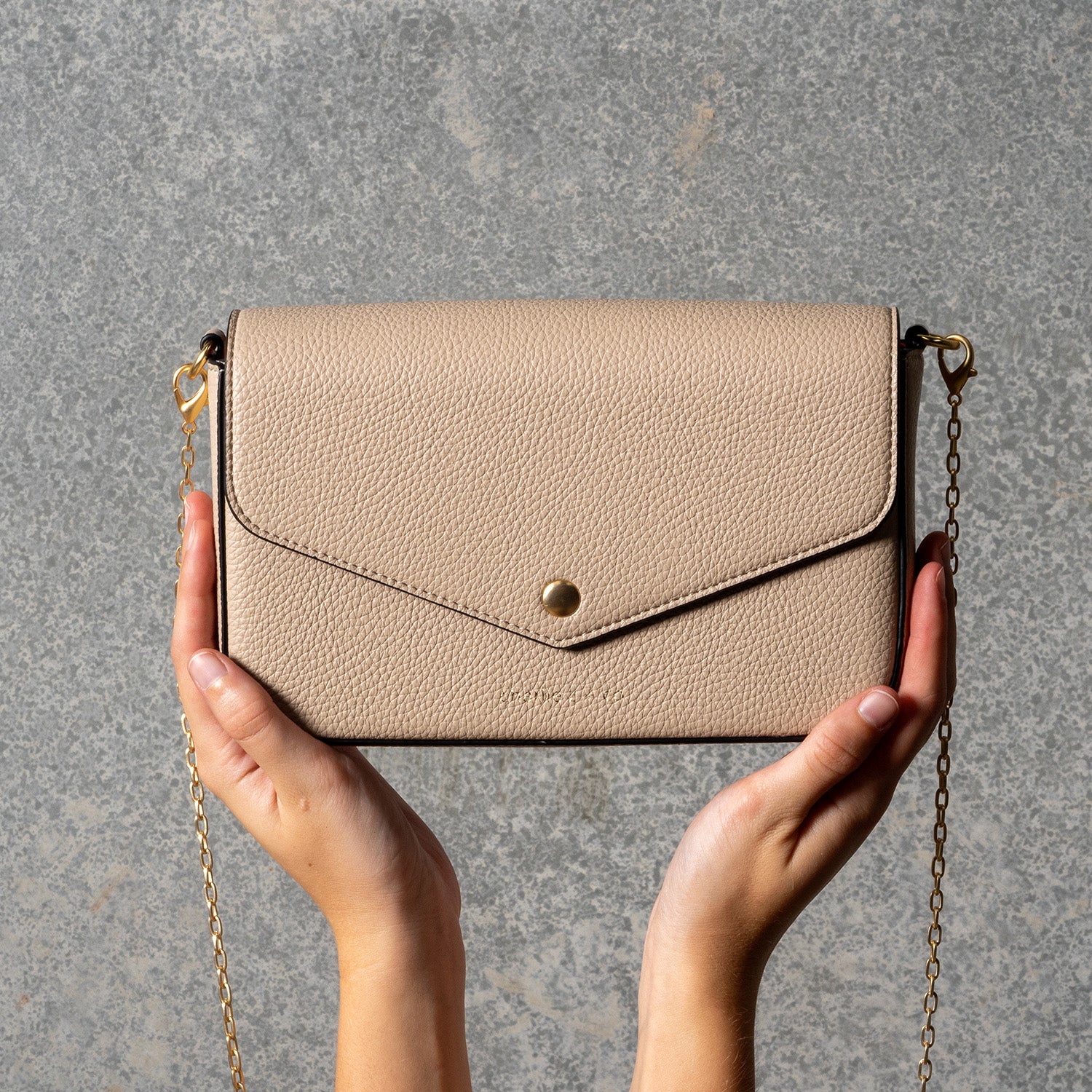 Sand Stone Zara Wireless Charging  Bag