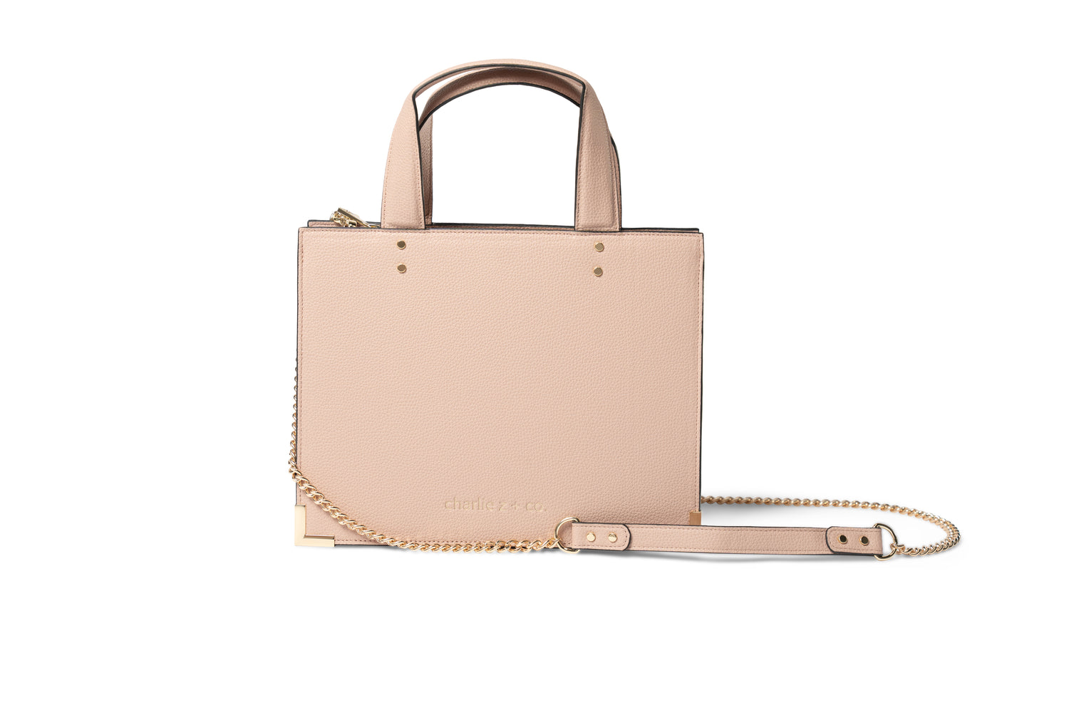 Blush Stone Charlie Wireless Charging Bag