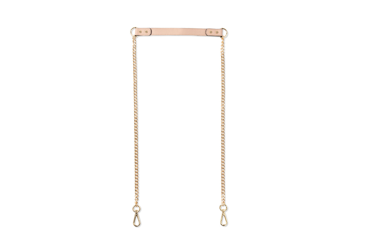 Blush Stone Gold Chain Strap