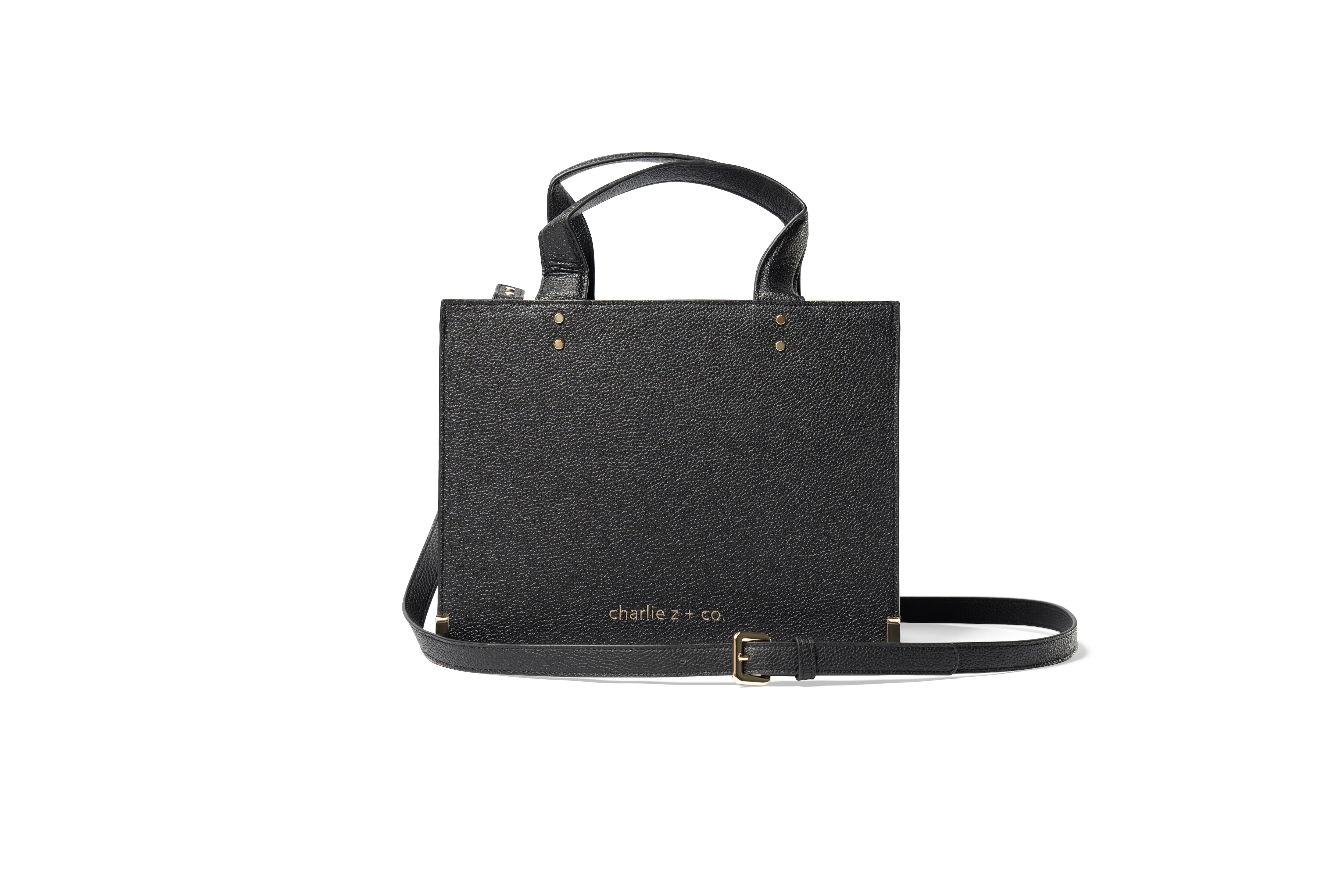 Onyx Charlie Bag – charlie z + co